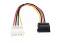 Переходник питания с Molex на SATA (17см)