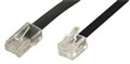 патч-корд-переходник RJ45-> RJ12 4,5м серый