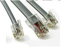 патч-корд-преходник RJ45->2x RJ12 1,8м серый