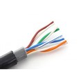 Кабель витая пара UTP 4x2x0.51mm биметалл Ritar КНП Cat. 5e 305м (бухта) для наружной прокладки
