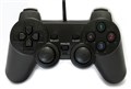 Геймпад USB-208, проводной USB, вибро, аналог Double Shock 2, черный