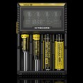Зарядное устройство от 220V/12V, Nitecore D4, Ni-Cd/Ni-Mh/Li-Ion, Box