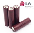Аккумулятор 18650 Li-Ion LG ICR18650HG2 (LG HG2), 3000mAh, 20A, 4.2/3.6/2.5V, шоколадки