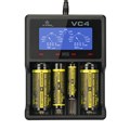 Универсальное ЗУ XTAR VC4, Ni-Cd/Ni-Mh/Li-Ion, USB/220V, LCD индикатор, Box