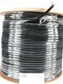 Кабель витая пара FTP 4x2x0,51mm Медь Infocord Cat.5E КНП 305м Двойной экран для наружной прокладки Double sheath, деревянная катушка
