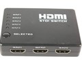 Свич HDMI 5-входов 1-выход, с пультум ДУ, пассивный 5T01 поддержка HDMI 1,4a, 2,5Gbps