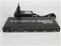 Сплиттер HDMI 1-вход, 4-выхода активный (v1,4b, 3D 2К х 4К, 1080р)+адаптер питания 