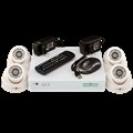 Комплект видеонаблюдения Green Vision GV-K-S12/04 1080P Гибридный видеорегистратор 4 канальный AHD/TVI/CVI/IP/ 1080P - 1шт, (блок питания , мышь, пульт дистанционного управления).