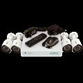 Комплект видеонаблюдения Green Vision GV-K-S13/04 1080P Гибридный видеорегистратор 4 канальный AHD/TVI/CVI/IP/ 1080P-1шт, (блок питания , мышь, пульт дистанционного управления). Ули
