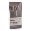 Наушники M2 White, для моб. телефона/планшета, микрофон, DC3.5, Blister