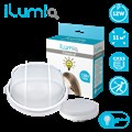 Светильник накл. Ilumia 097 ML-12-IP65-wh c лампой GX53, 12Вт, 4000 K Корпус влагозащищенного светильника Ilumia 097 ML-6-IP65-wh с решеткой для ЖКХ и промышленности, аналог НПП/НПБ/НББ/НБП, под ла