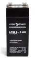 Аккумулятор 4V 4Ah LogicPower LPM 4-4 AH 