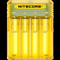 Зарядное устройство от 12V, Nitecore Q4 Yellow, 2 канала, Li-Ion/IMR 2A max, LED, Blister 
