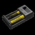 Зарядное устройство от 220V/12V Nitecore i2 NEW, Ni-Cd/Ni-Mh/Li-Ion/LiFePO4  (3.6-4.35V), LED, Box 