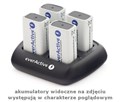 Зарядное устройство от 220V/12V, everActive NC-109, 4 канала, Крона-Ni-Mh, LED, Box