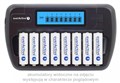 Зарядное устройство от 220V/12V, everActive NC-800, 8 каналов, Ni-Cd/Ni-Mh, Refresh, LCD, Box