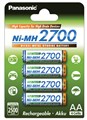 Аккумулятор AA/(HR6) Panasonic BK-3HGAE/4BE, 2700mAh, Ni-MH, блистер 4шт, цена за уп., Japan ориг 100%