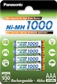 Аккумулятор AAA/(HR03) Panasonic BK-4HGAE/4BE, 1000mAh, Ni-MH, блистер 4шт, цена за уп., Japan ориг 100%
