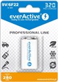 Аккумулятор 6LR61 (крона) everActive EVHRL22-320, 8.4V, 320mAh, LSD Ni-MH, Blister