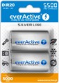 Аккумулятор D/R20 everActive 2xEVHRL20-5000, 5000mAh, LSD Ni-MH, блистер 2шт, цена за уп., China