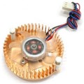 Вентилятор (Cooler) для видеокарты Gembird VC-RE медный Led Охлаждение (вентилятор) для видеокарты