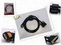 Кабель HDMI-DVI 1,8m с 2-я фильтрами (в оплетке) T-T