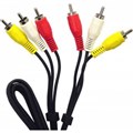 Кабель аудио-видео (композитный) 3RCA(F) to 3RCA(F) 3m