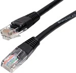 Патч-корд литой 6m UTP, RJ45, кат. 5Е, Черный