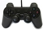 Геймпад USB-208, проводной USB, вибро, аналог Double Shock 2, черный