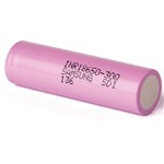 Аккумулятор 18650 Li-Ion Samsung INR18650-30Q, 3000mAh, 15A, 4.2/3.6/2.5V, розовый