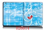 Чехол для iPad2 гламур HQ-Tech 26014 'Абстракция музыка'