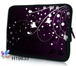 Чехол для планшета/нетбука 11.6-12' гламур HQ-Tech H19833 'Абстракция цветы синие' неопреновый 30x23,5см