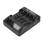 Универсальное ЗУ XTAR VP4, Li-Ion, 220V/12V, LCD, Box
