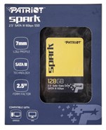 SSD 128GB Patriot Spark   555/500  SATA III  Phison S11 Series TLC PSK128GS25SSDR