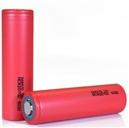 Аккумулятор 20700 Li-Ion Sanyo NCR2070C 3500mAh, 30A, 4.2/3.6/2.5V, красный
