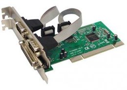 Контроллер PCI to 2*Serial (COM) +1LPT ports