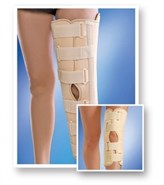Бандаж на коленный сустав с ребрами жесткости с усил. фикс. (размер M/L, XL/XXL) MedT(Art. 6112 люкс)