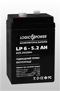 Аккумулятор 6V 5,2Ah LP 6-5.2 AH LogicPower