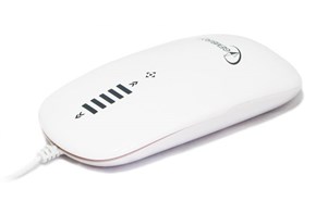 Мышь Gembird MUS-PTU-001-W USB, white