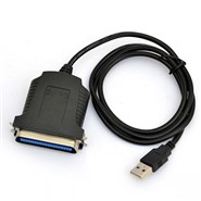 Переходник USB to LPT DeTech 0,9m