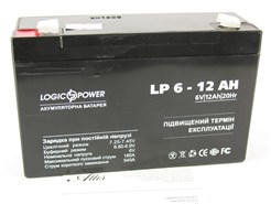 Аккумулятор 6V 12Ah LogicPower