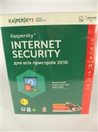 Kaspersky Internet Security 2016 Box 1+1Dt (стартовая версия) KL1941OBAFS16