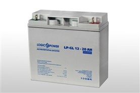 Аккумулятор гелевый 12V 20Ah LogicPower LP-GL 12-20