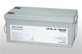 Аккумулятор гелевый 12V 200Ah LogicPower LP-GL 12-200