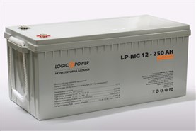 Аккумулятор мультигелевый 12V 250Ah LogicPower LP-MG 12-250