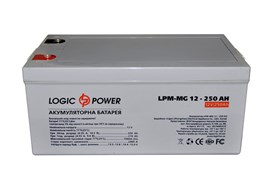 Аккумулятор мультигелевый 12V 250 Ah LogicPower AGM LPM-MG 12-250