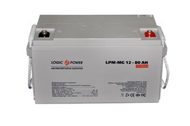 Аккумулятор мультигелевый 12V 80 Ah LogicPower AGM LPM-MG 12-80