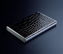 Карман для винчестера 2,5 внешний 3QHDD-U225-EB USB2.0 Черный крокодил полностью аллюминиевый