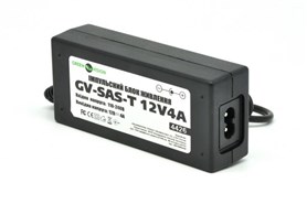 Блок питания 12V 4А импульсный Green Vision GV-SAS-T с вилкой (48W)