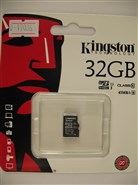 micro SD card 32Gb Kingstone UHC-I Class10 (SDC10G2/32GBSP) 45MB/s